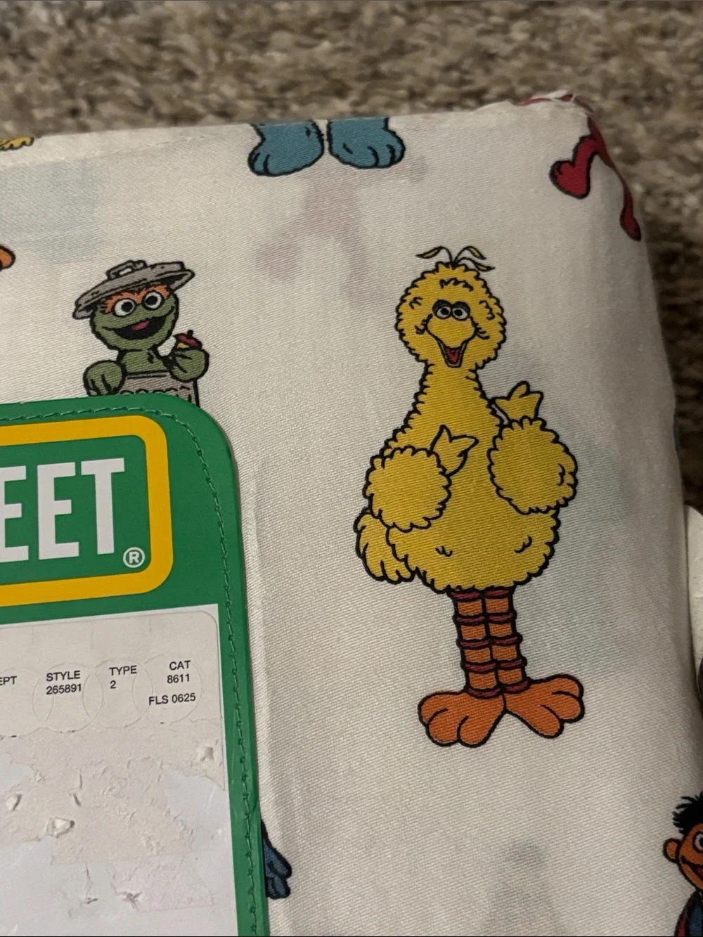 NWT Sesame Street Full Sheet Set